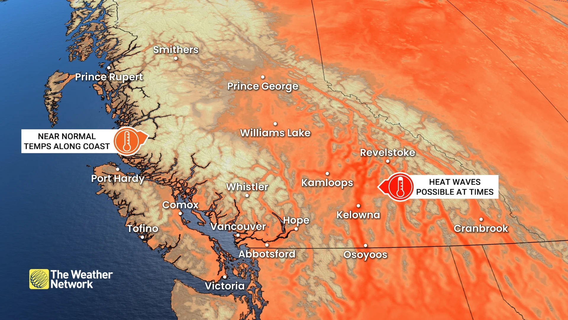 2025 Summer Forecast: B.C. heat
