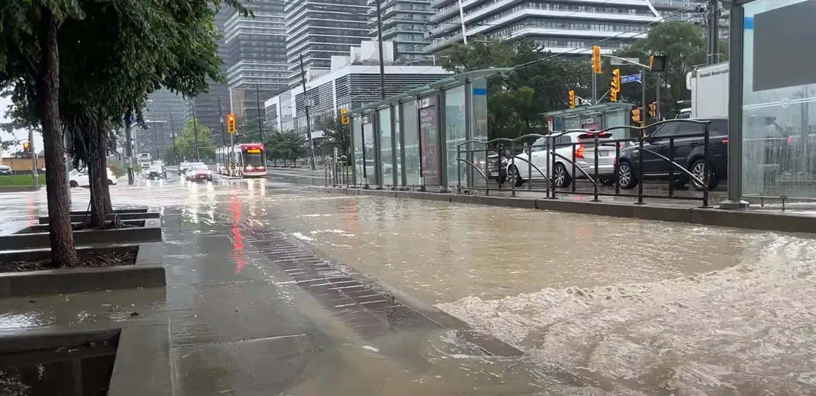 TYLER HAMILTON - Toronto flood