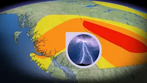 Prepare for more thunderstorms across B.C. on Friday