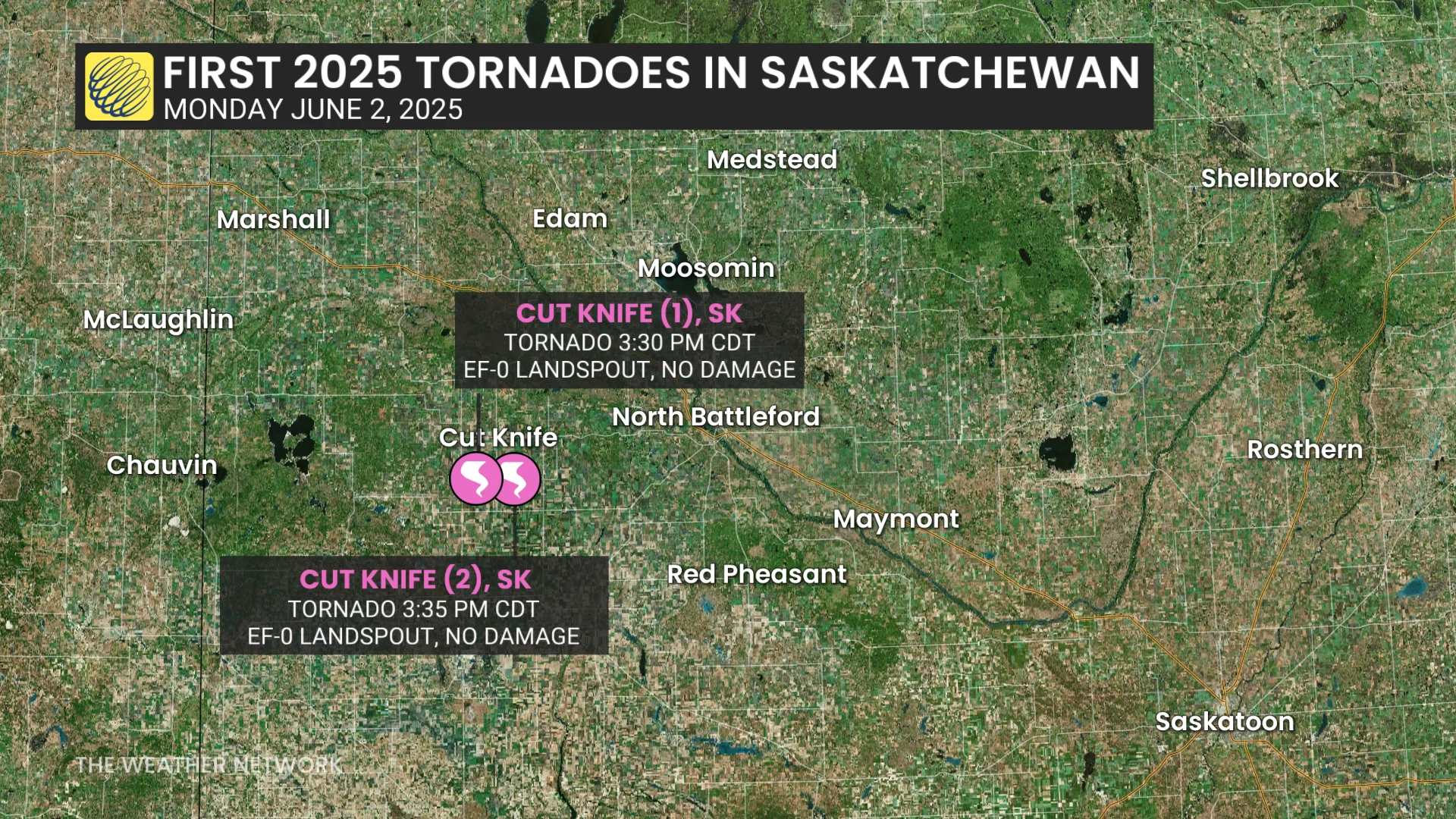 Baron - Saskatchewan tornadoes June2 2025