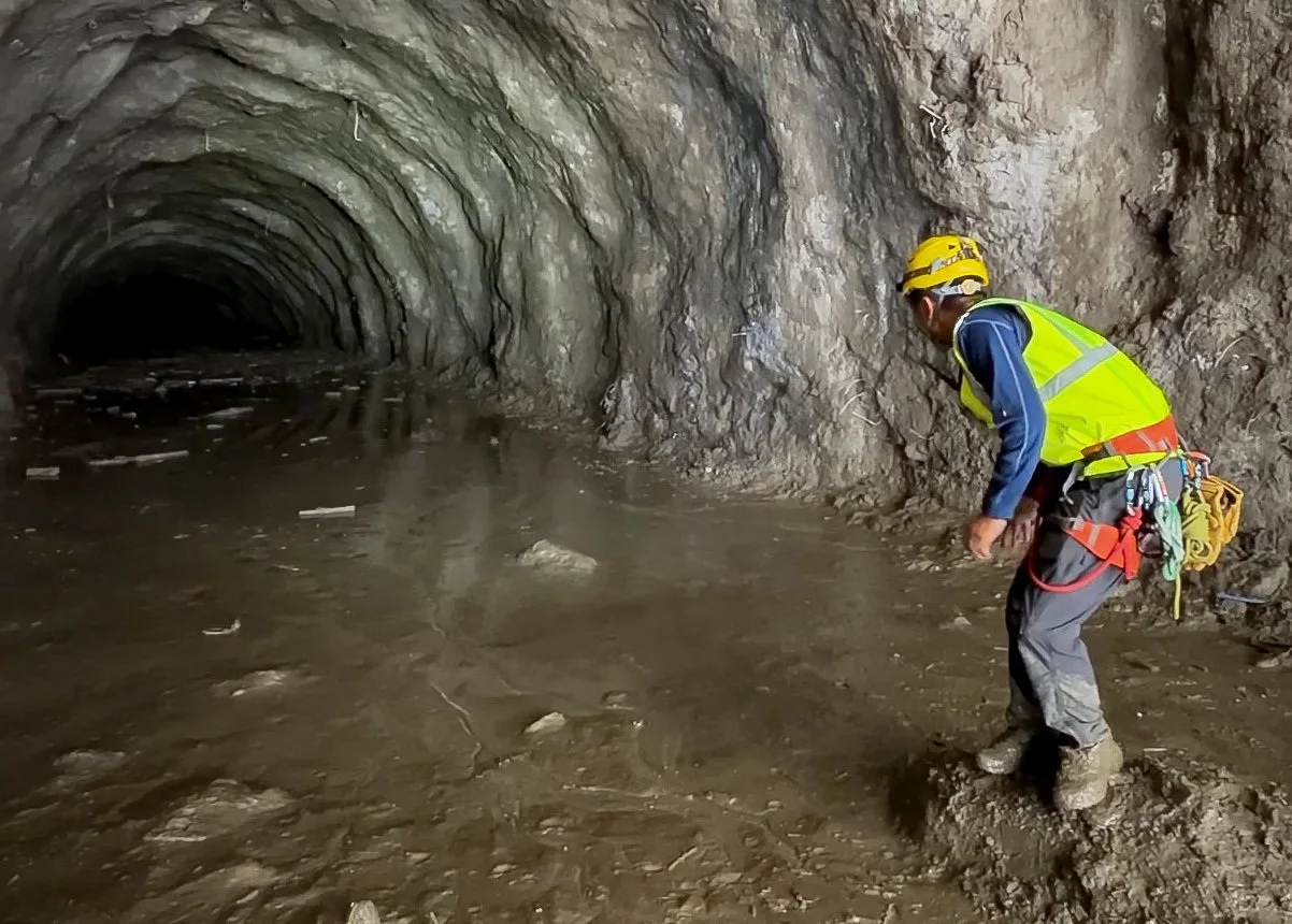 REUTERS: A rescuer works at the entrance of a tunnel at Chilime Hydropower Plant as rescue operations continue for people trapped inside following deadly flash floods and a mudslide, in Rasuwa, Nepal, August 29, 2026, in this screengrab obtained from a social media video. Ashish Gurung/via REUTERS