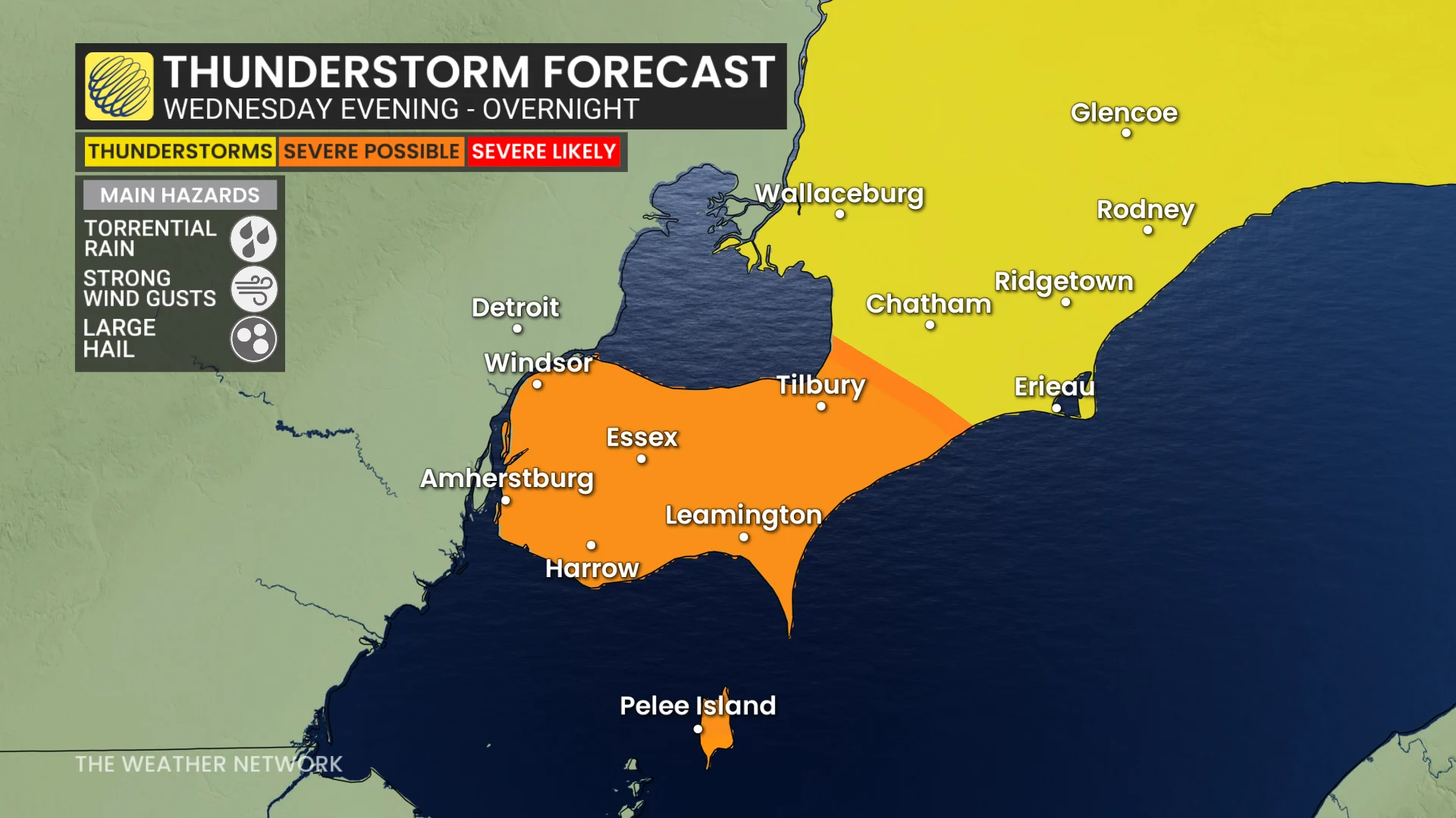 Baron - Southern Ontario overnight storm risk - June 10