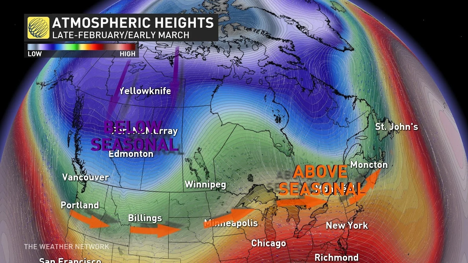 Atmospheric heights Feb 19 2024