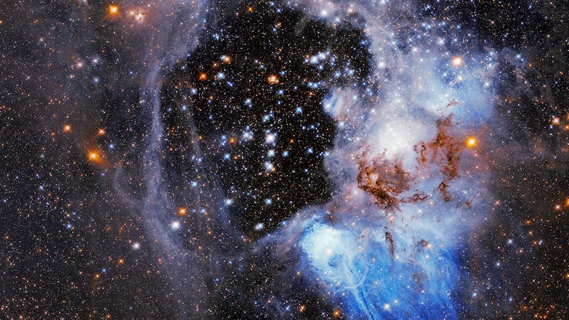 Vast 'superbubble' captured by Hubble is a deep-space mystery for astronomers