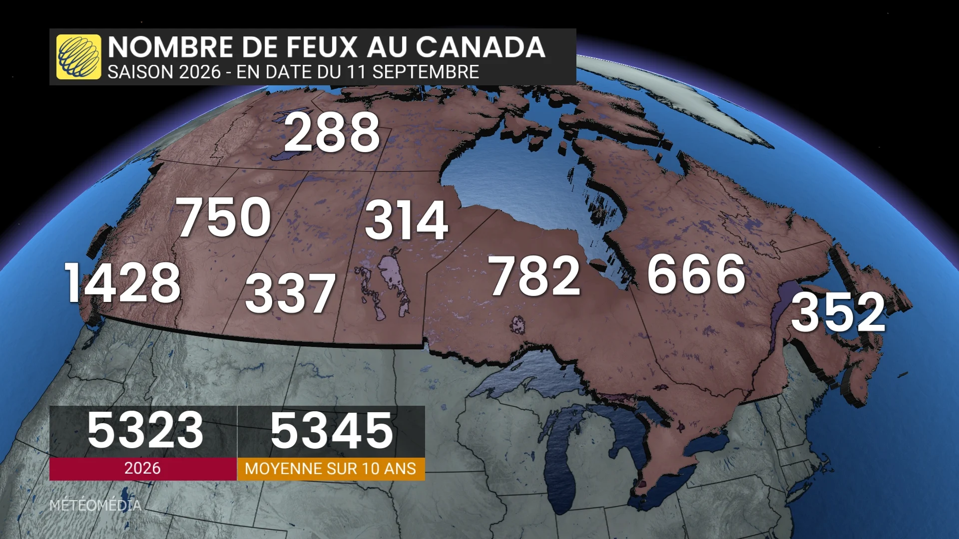 Feux de forêt au Québec : les chiffres ne sont pas ceux que vous pensez