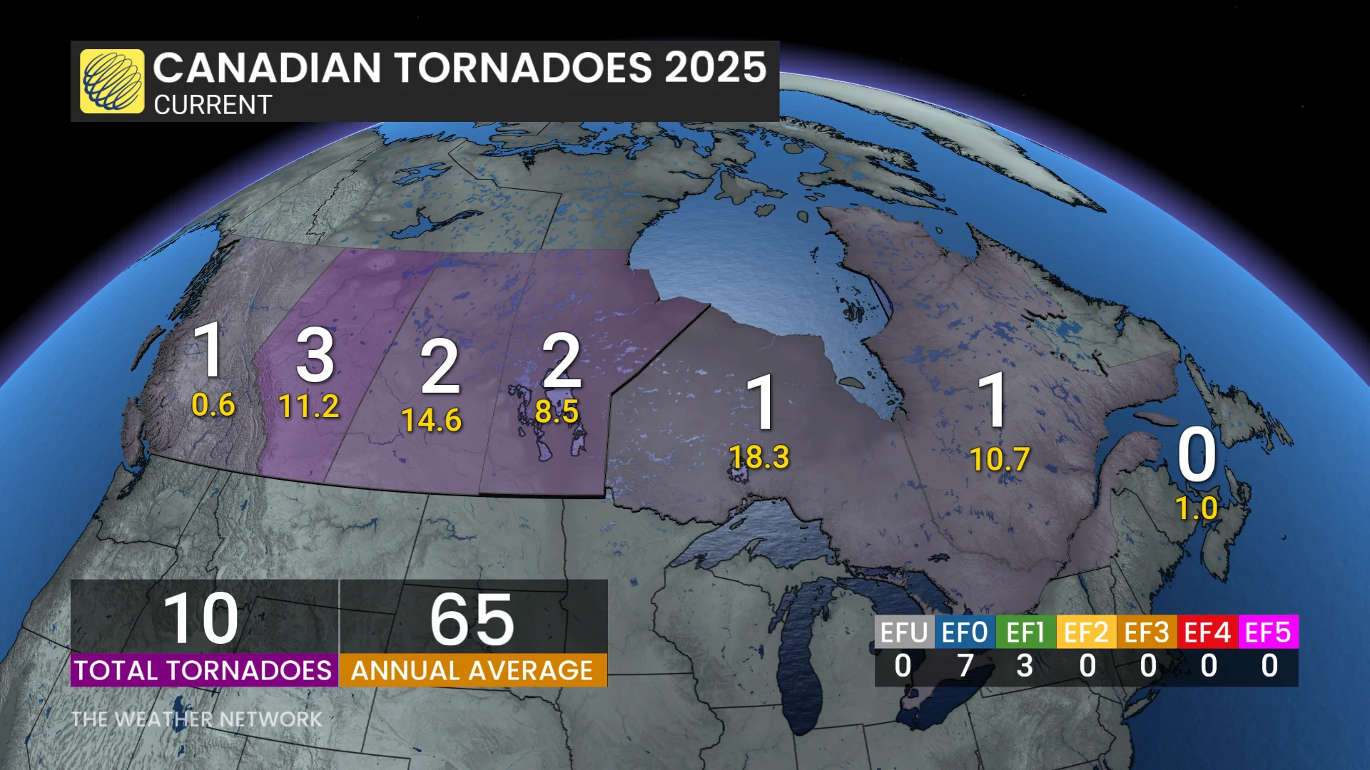Baron - Canadian tornadoes 2025