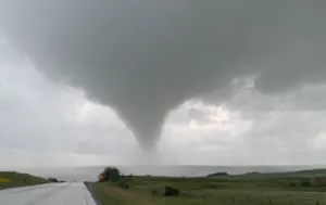 100+ tornadoes so far this year, how normal is it for Canada?