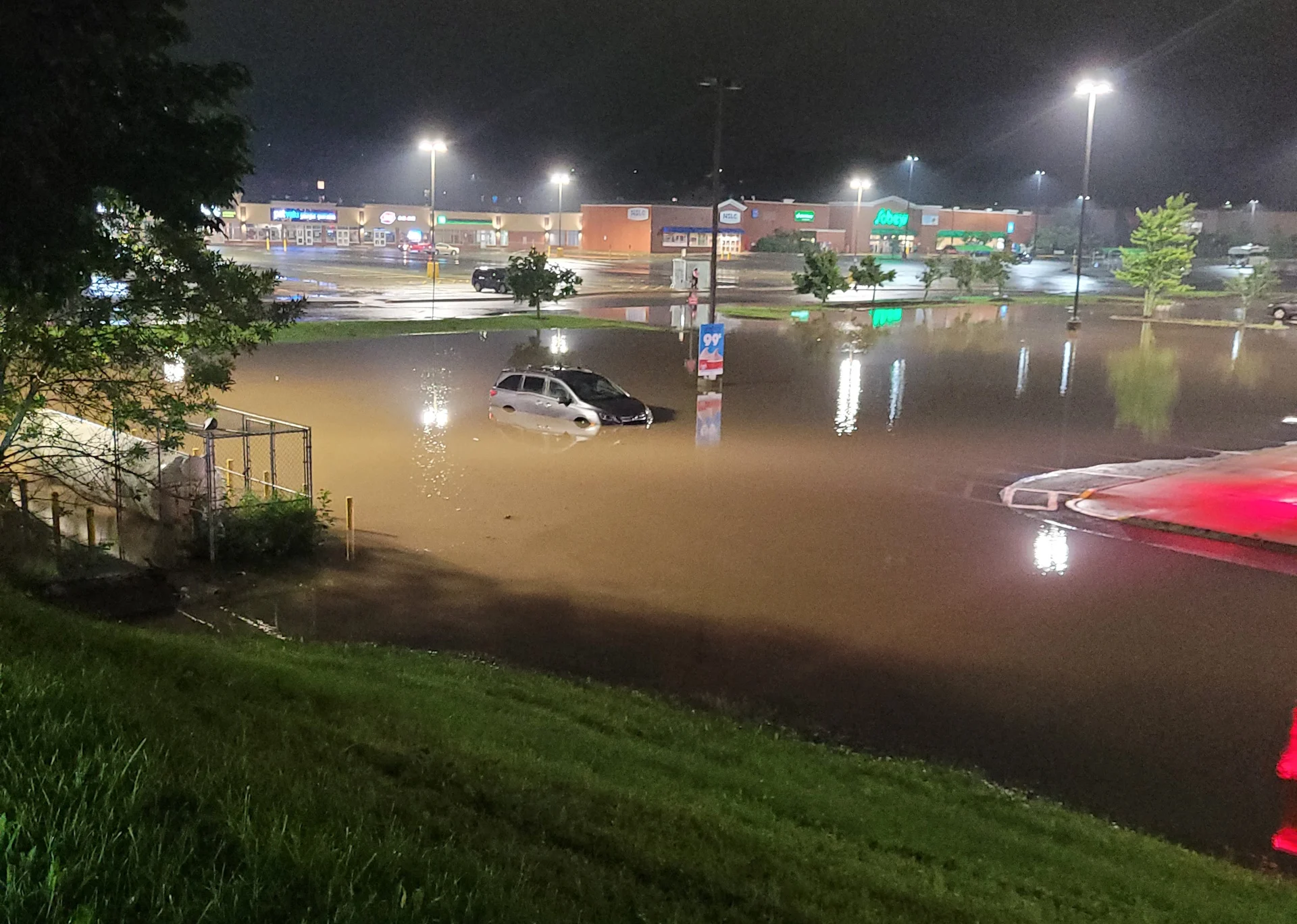 (UGC/Colleen) Flooding in Lower Sackville, Nova Scotia July 21 2023