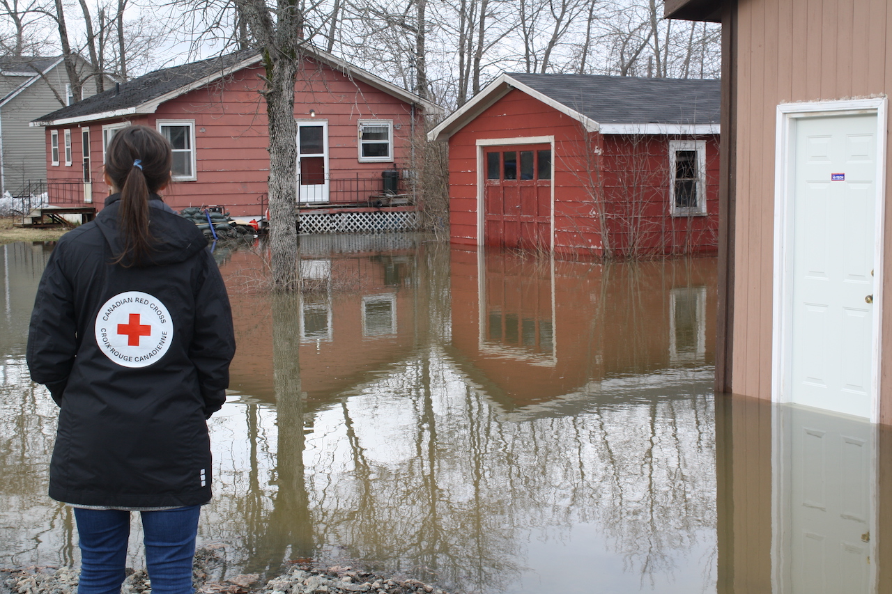 New Brunswick flooding/Allie Murchison / Canadian Red Cross