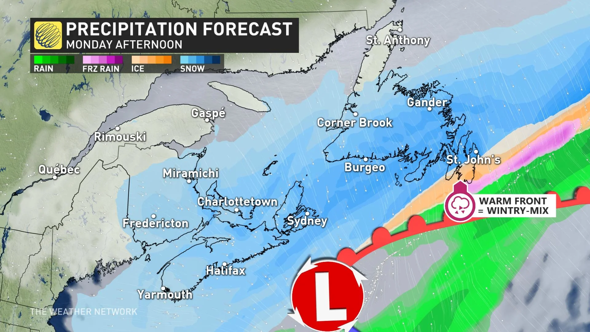 Atlantic Canada braces for more snow as potent system tracks in - The ...