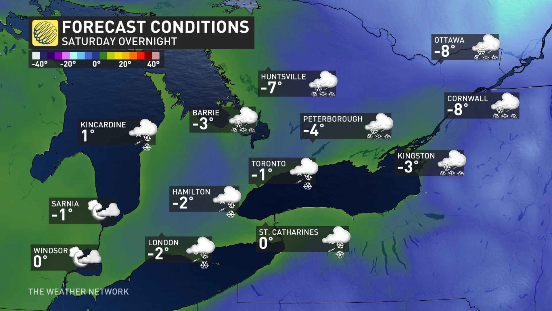 Winter's about to hit the rewind button in southern Ontario, but for ...