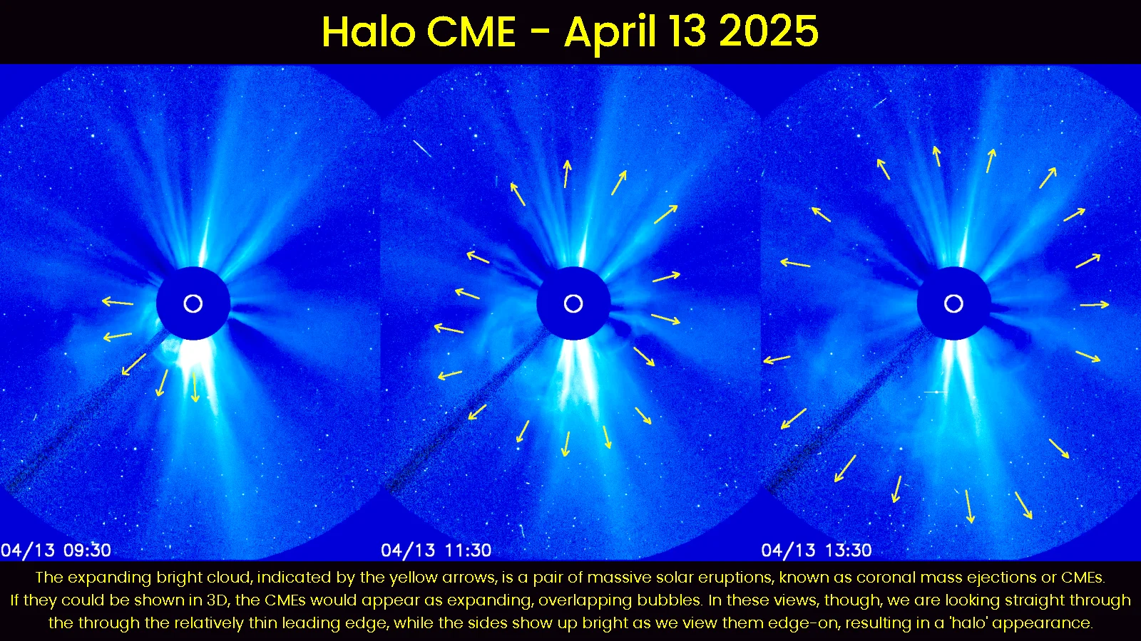 CME - April 13 2025 - LASCO3 SOHO