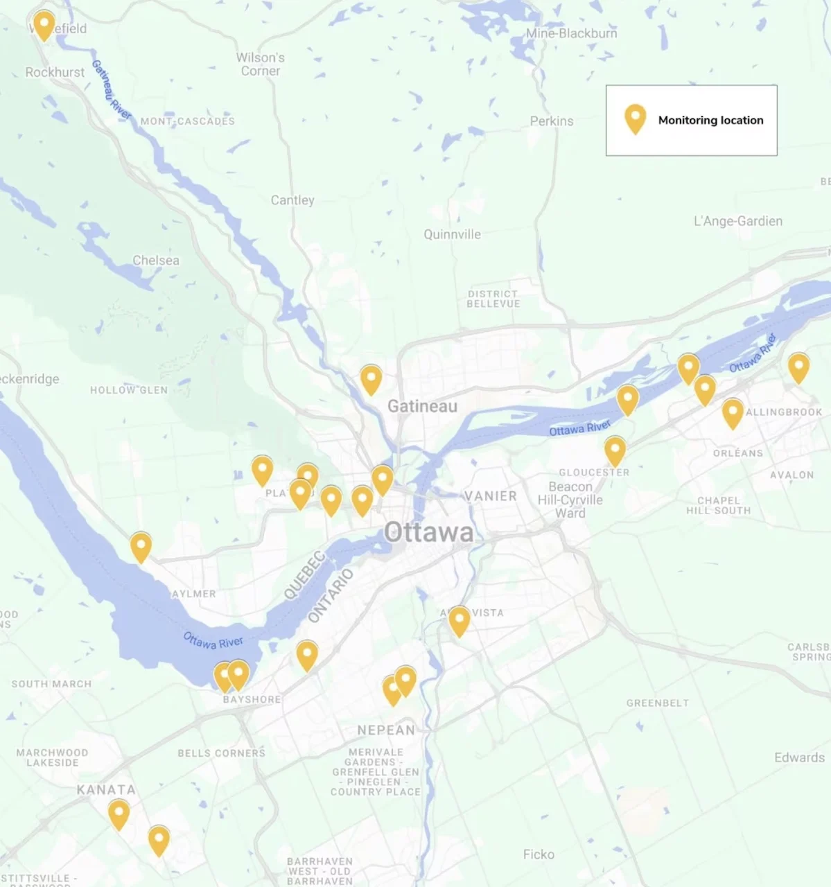 Monitoring chloride levels/Ottawa Riverkeeper via CBC
