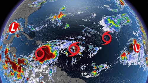 Four Tropical Cyclones Form As The Peak Of The Atlantic Hurricane ...