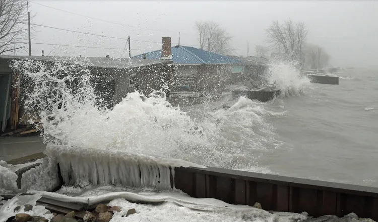 On Shaky Ground: Erie Shore Drive dike could fail