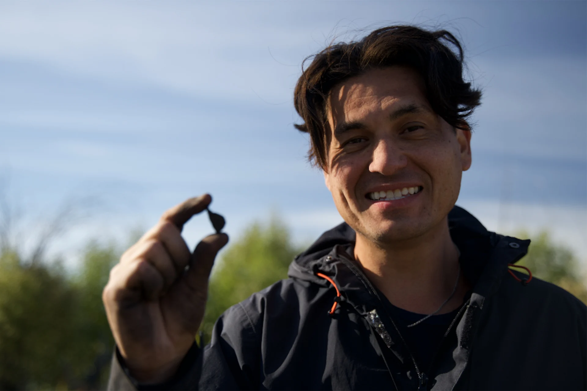 Matt Munson is hopeful for the future of the Dene Tha’ proposal, and optimistic that the Alberta government is starting to recognize the principles of Indigenous Protected and Conserved Areas. (Jeremy Williams/ River Voices productions)