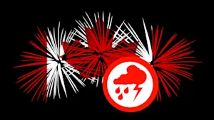 Orages : le spectacle et les feux de la fête du Canada annulés. Détals ici.