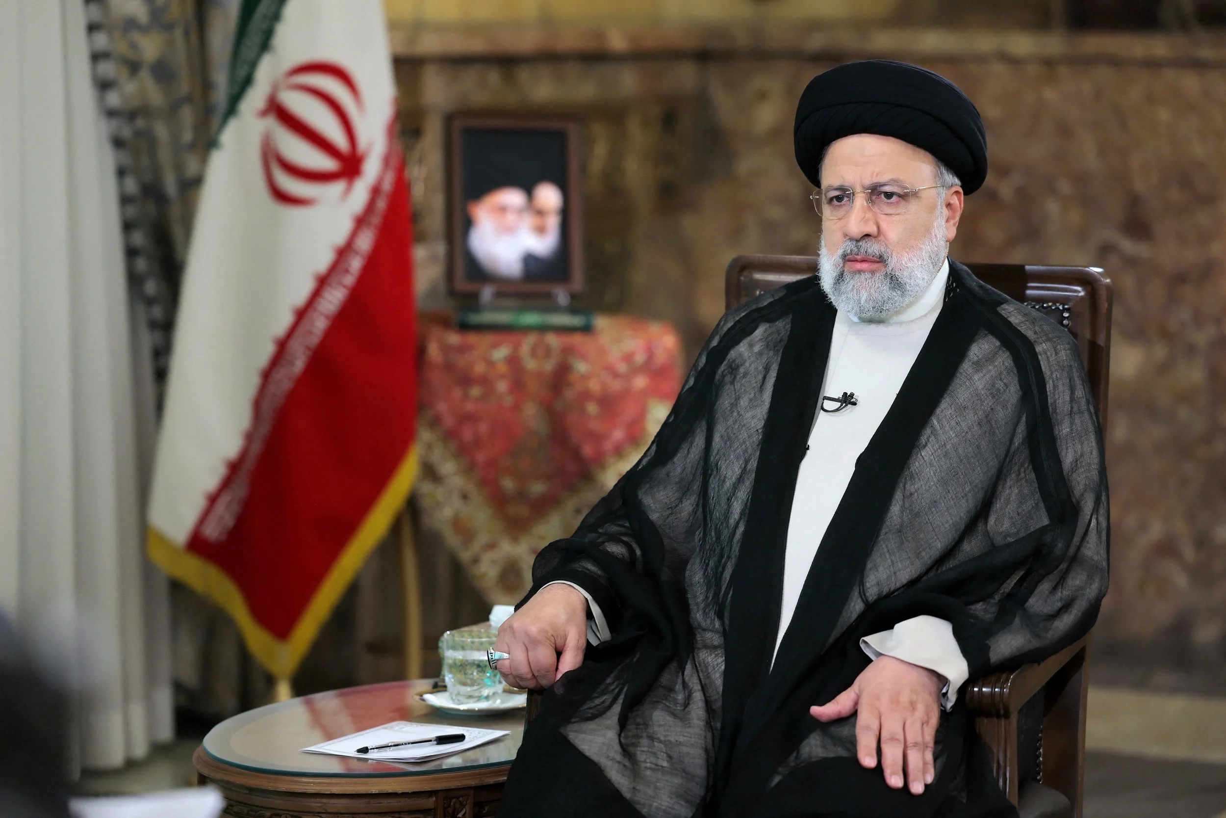 (REUTERS) Iranian president Ebrahim Raisi on May 7, 2024