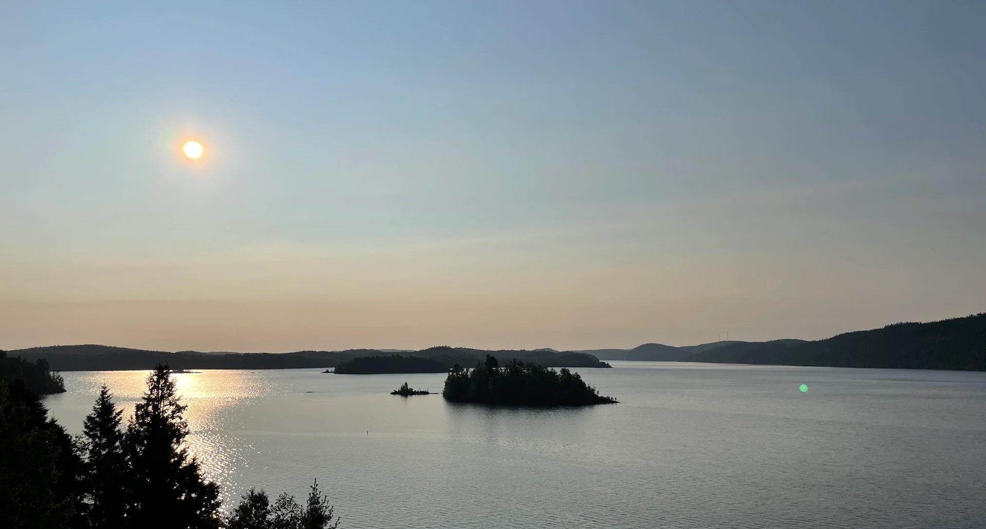 Raging fires cast a smoky pall over Eastern Canada’s clear skies