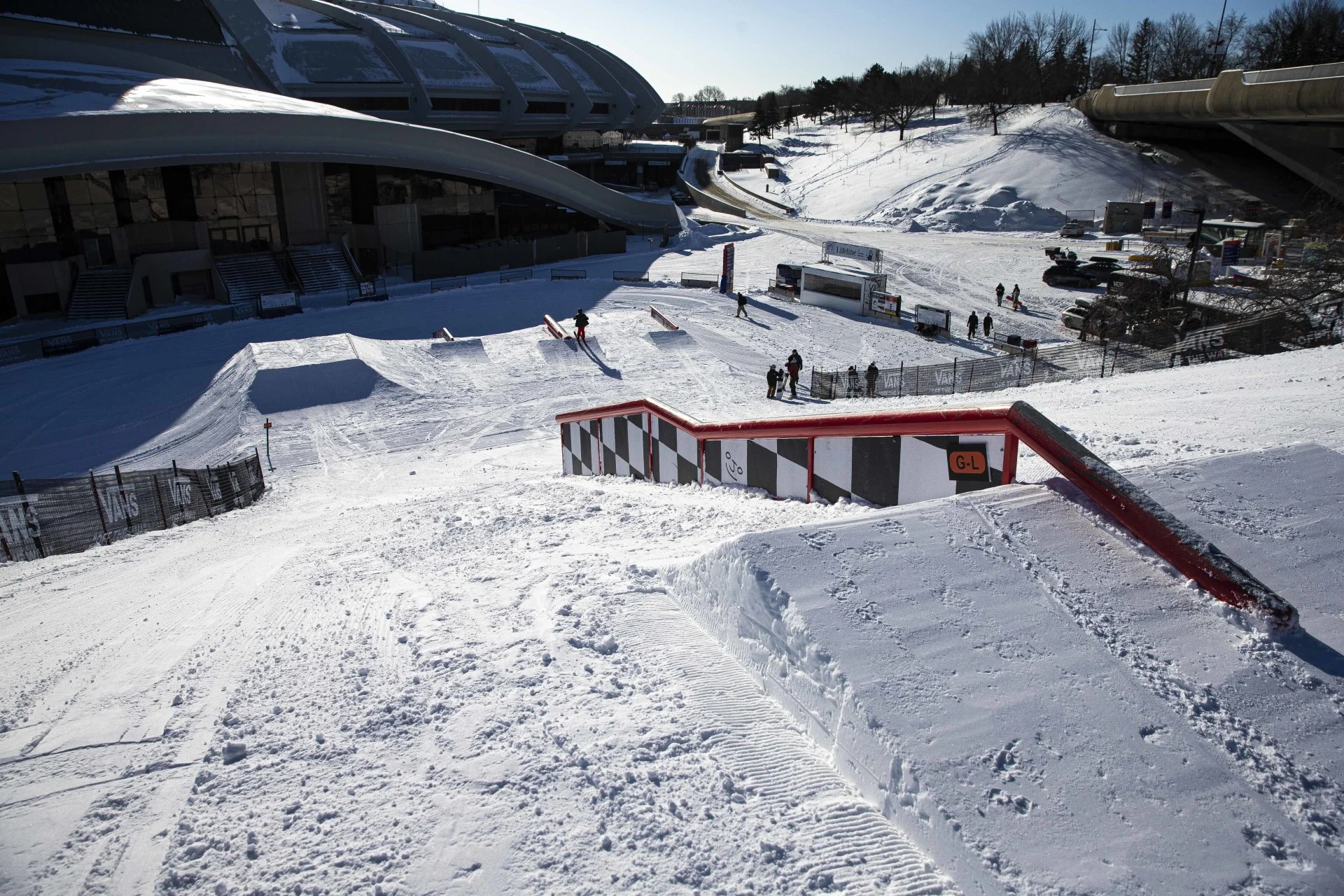 Construire un snowpark à Montréal, un défi de taille