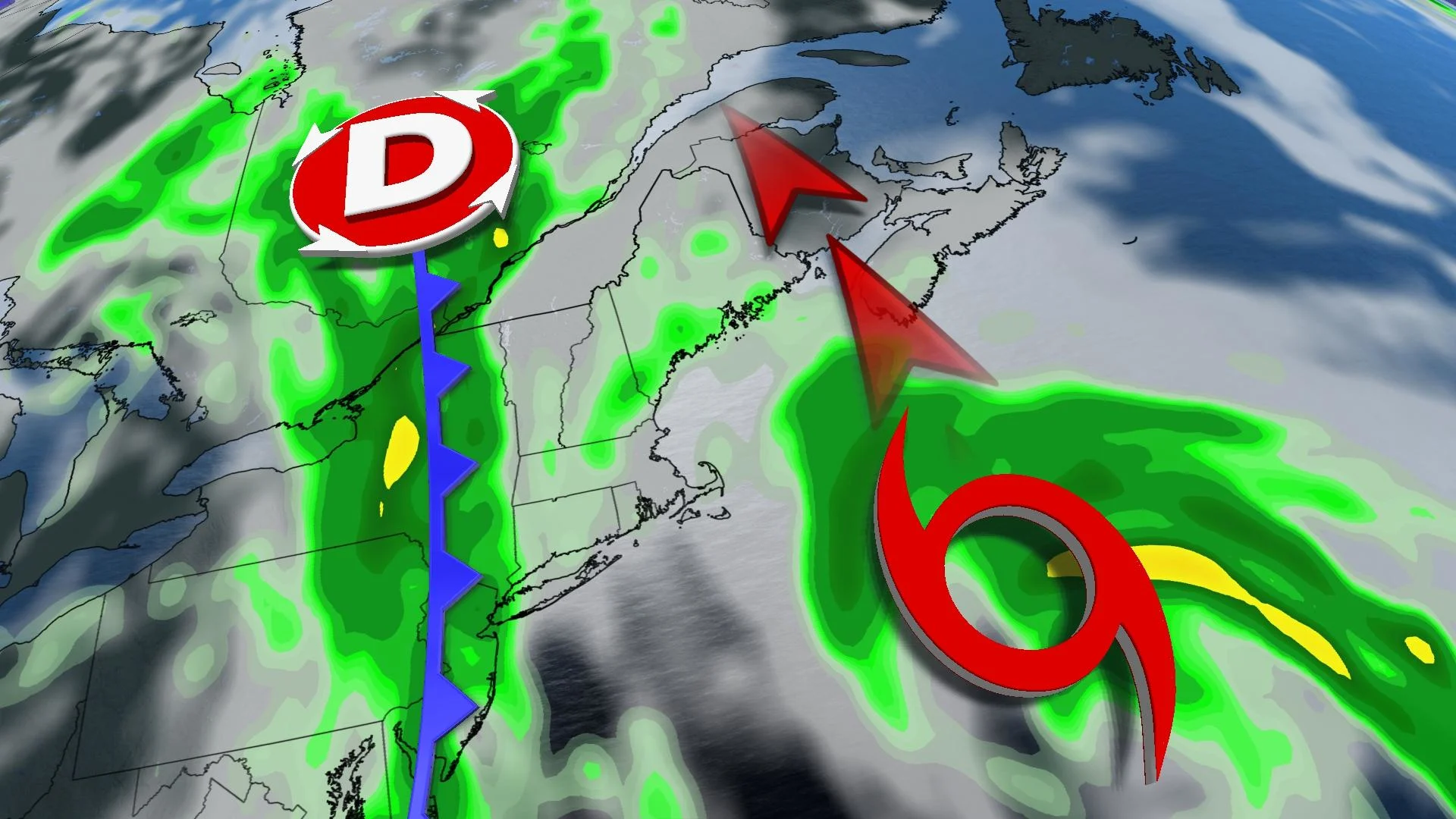 La tempête Philippe se dirige vers le Québec