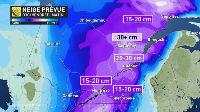 NEIGE PRÉVUE BORDÉE EURO