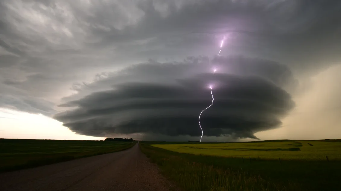 Storm cloud - Notanee Bourassa - Chamberlain Saskatchewan - July 1 2016