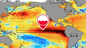 Le « super El Niño » s’intensifie encore et prend de l’ampleur. Détails ici.