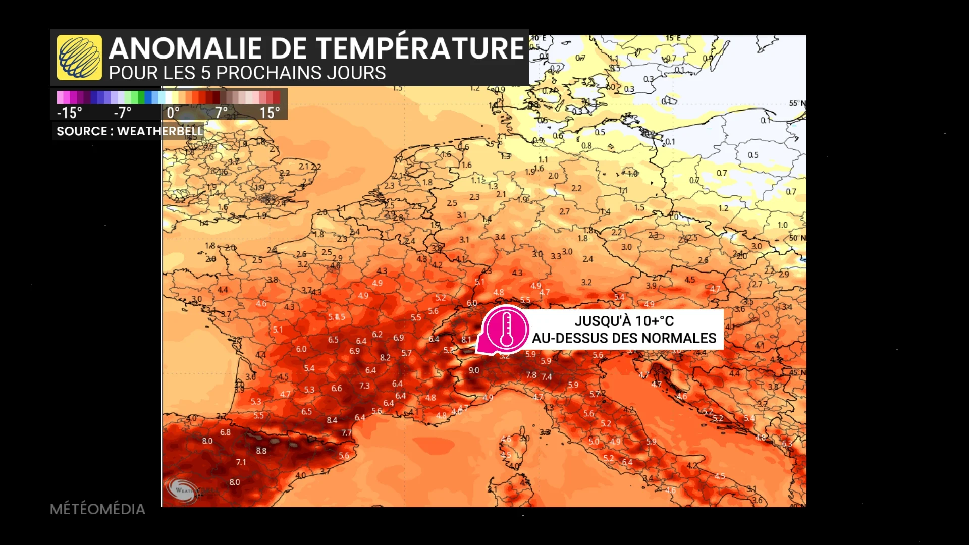 Températures anormales : la forte chaleur s’accroche dans ces régions