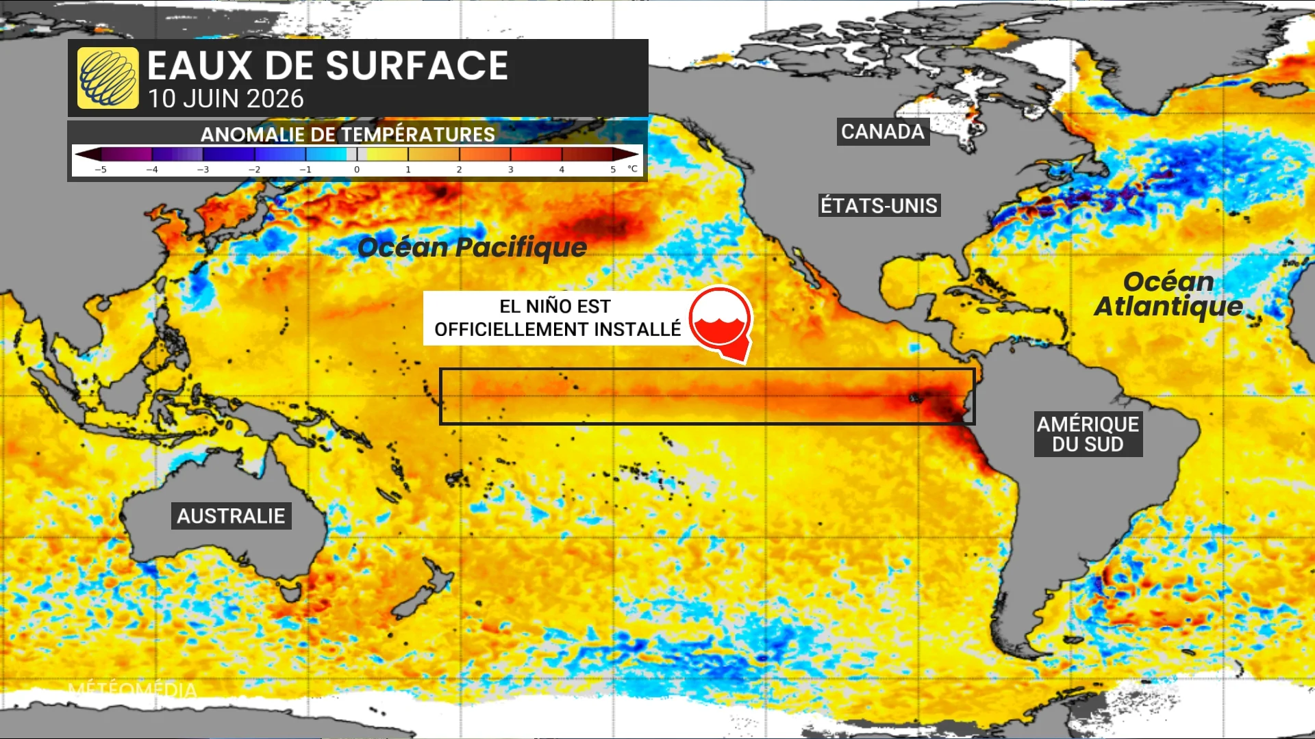 El Niño : c'est officiel, et son intensité inquiète