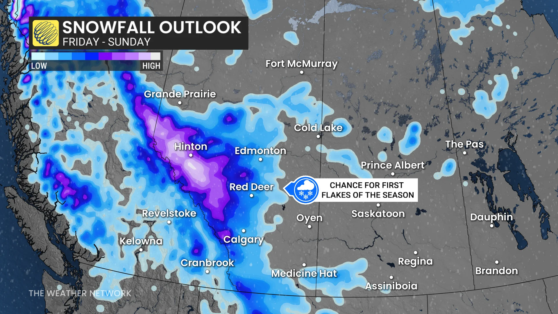 Baron - Weekend snow outlook - Oct 6
