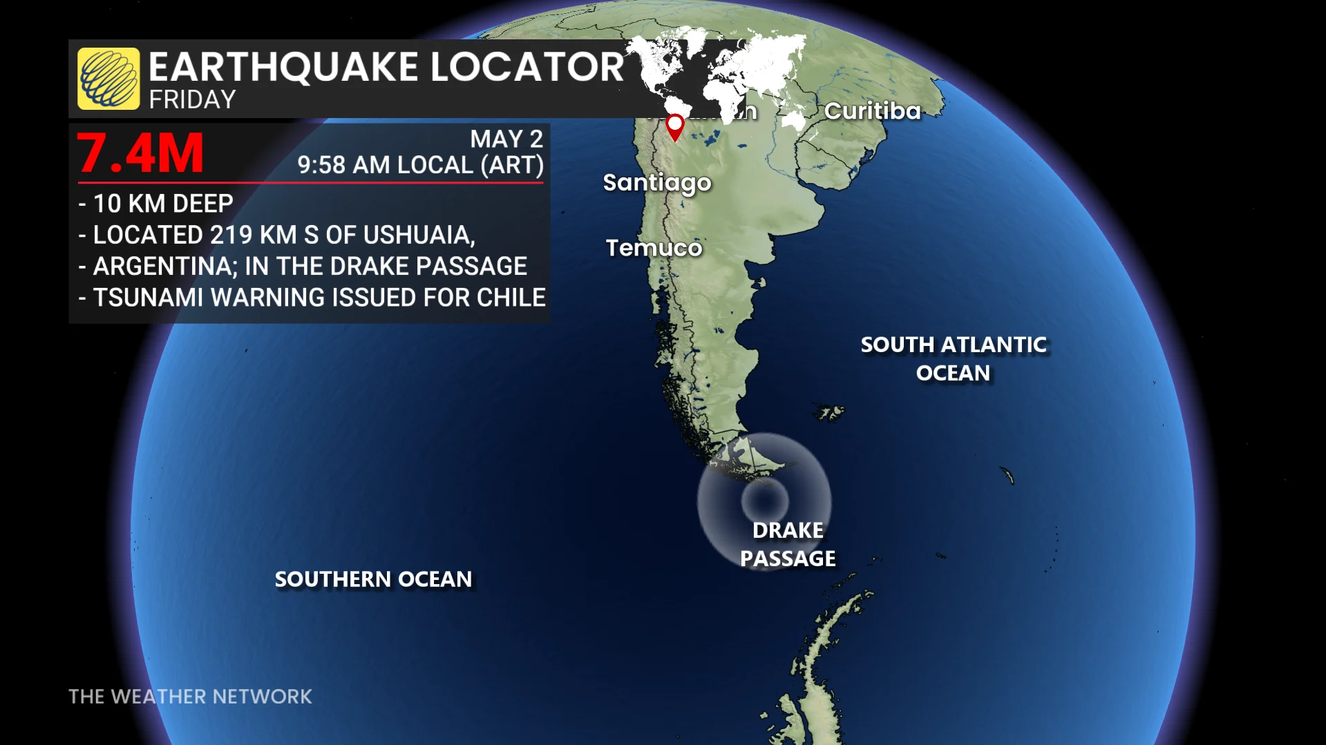 Baron - Argentina earthquake - May 2