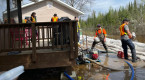 Manitobans trying to keep heads above water in flooded Whiteshell 
