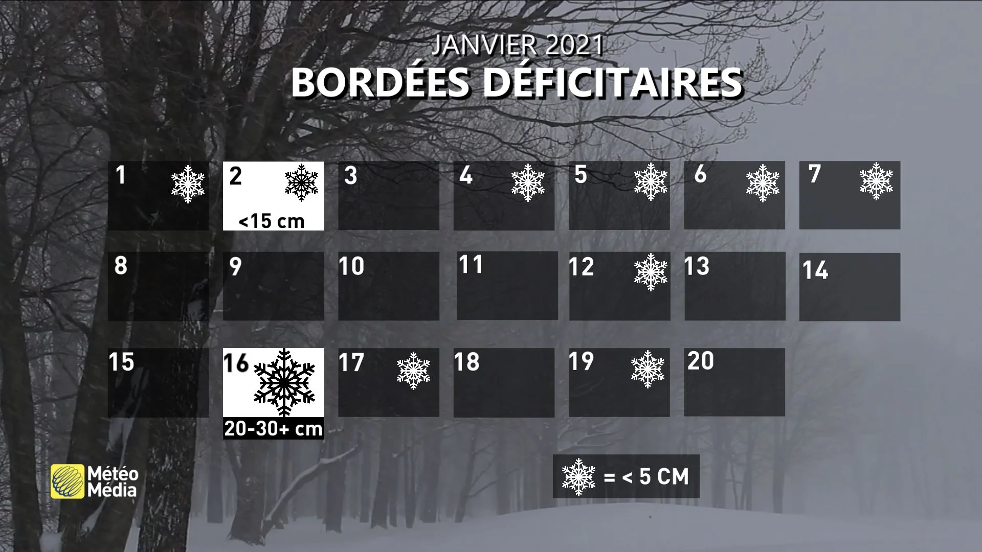 calendrier des bordées