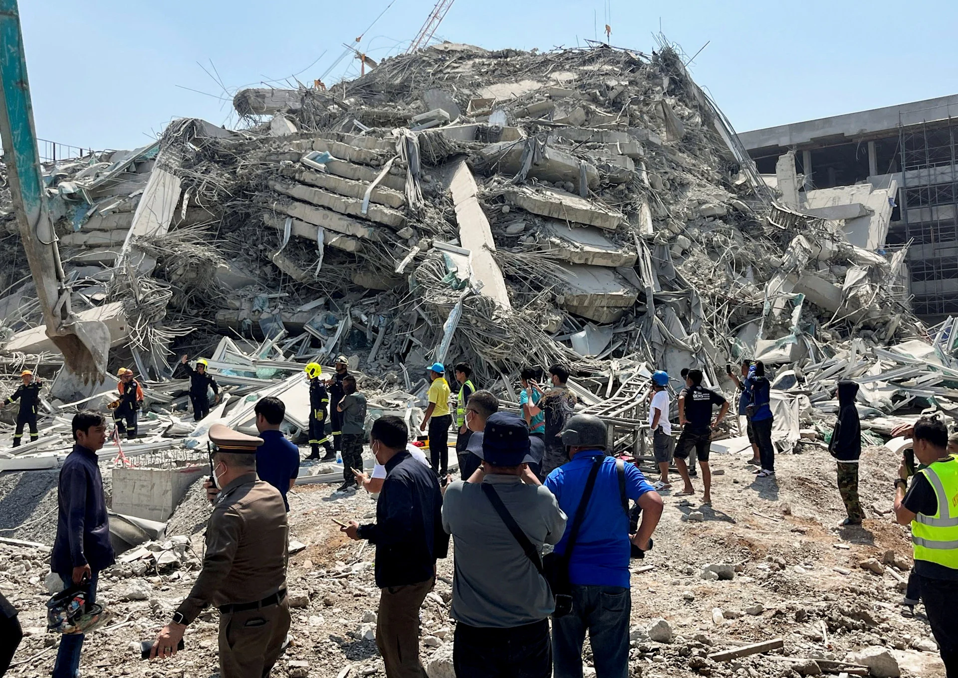 Powerful quake in SE Asia kills several, 81 trapped in Bangkok building rubble
