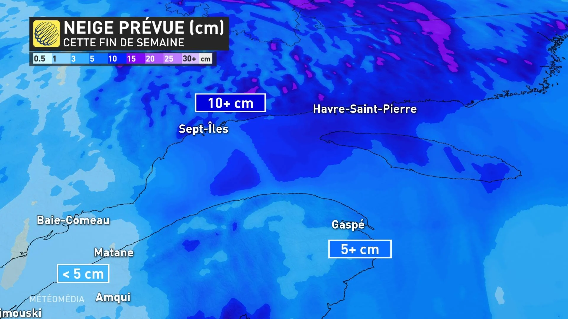 NEIGE PRÉVUE