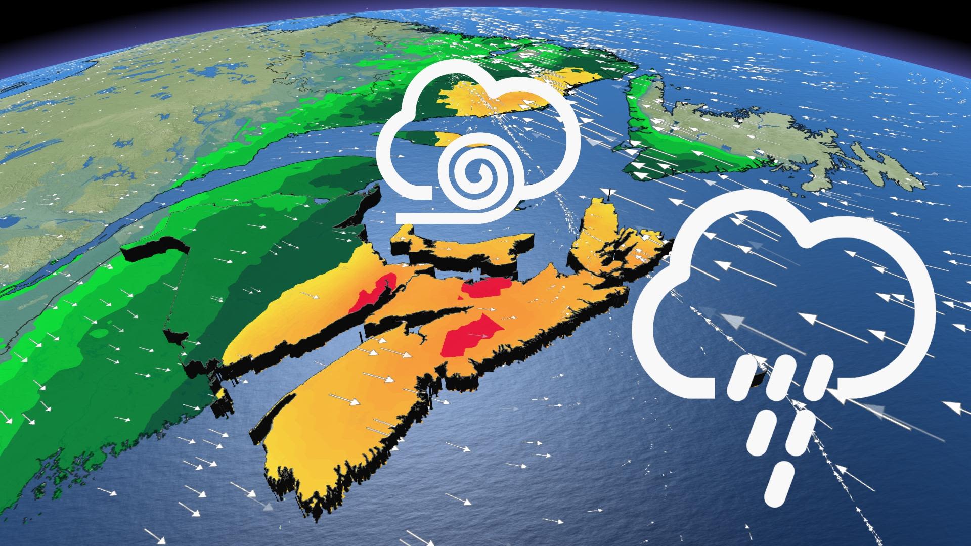 Atmospheric river will bring heavy rain to parts of Atlantic Canada ...