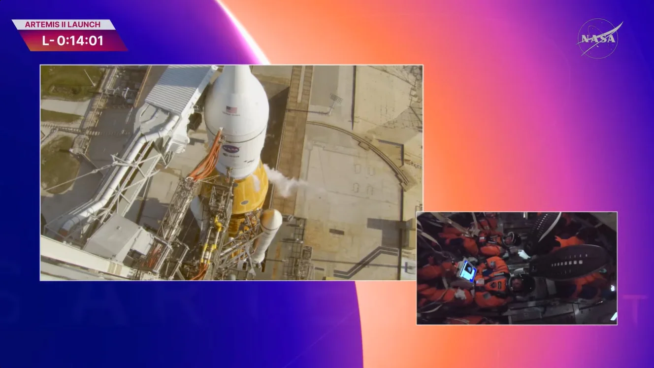 Artemis 2 Livestream at LC39B L-14 - NASA TV