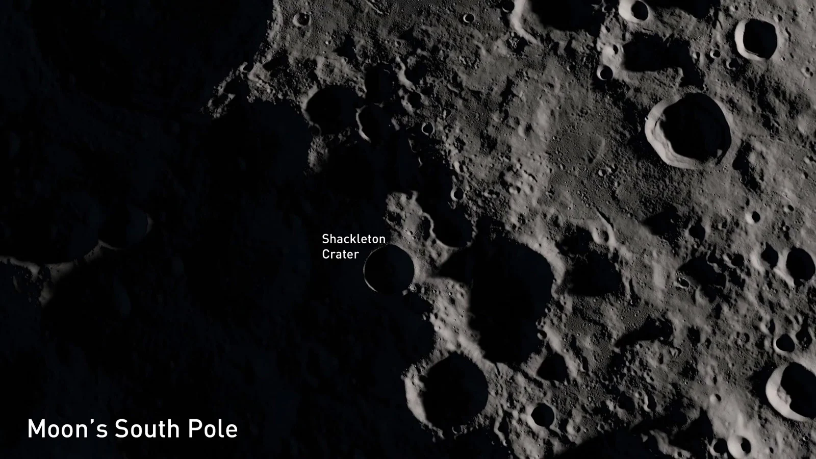 Moon-South-Pole-Shackleton-Crater-NASA