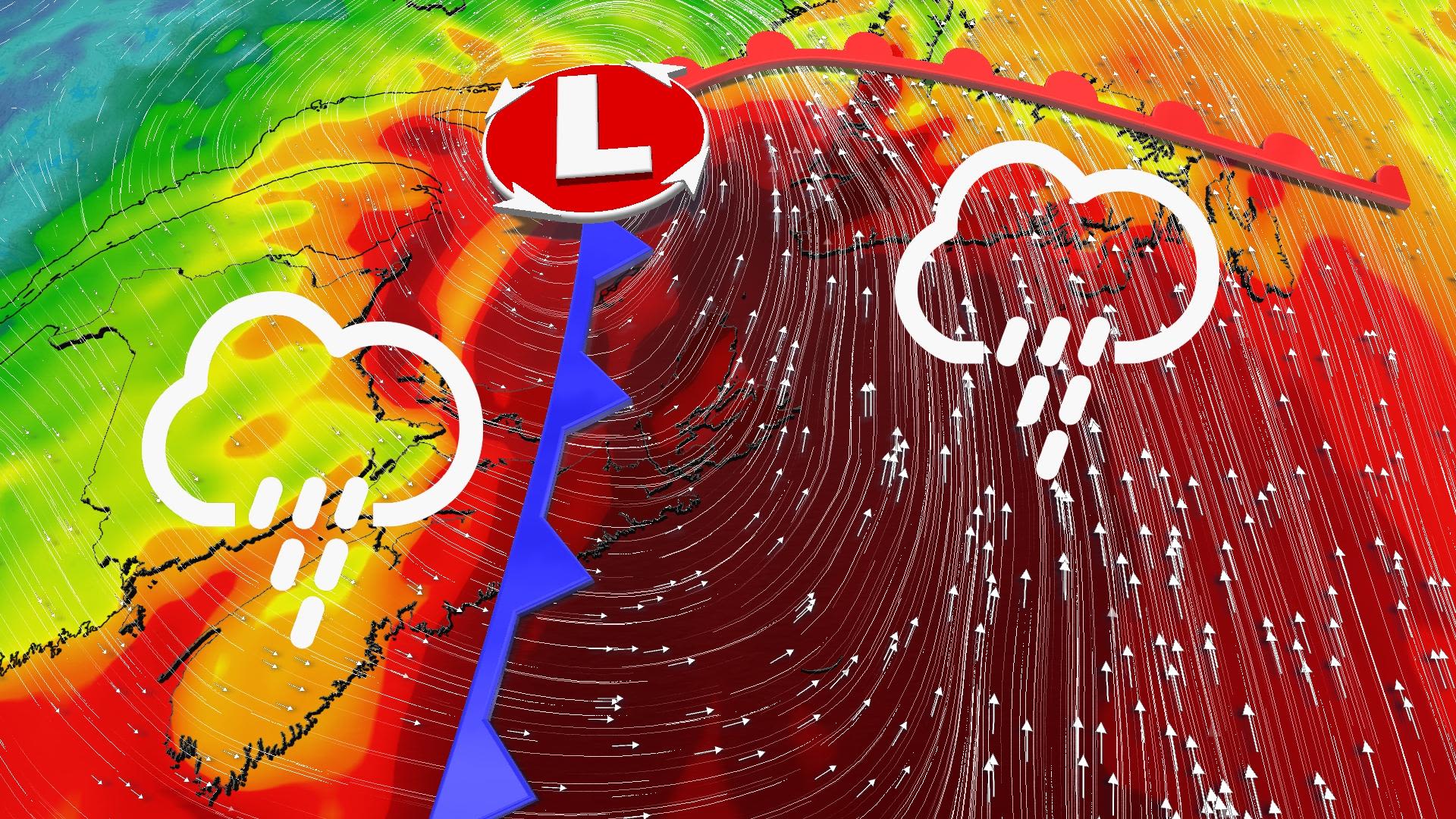 Weekend weather bomb to bring high winds, heavy rain to Atlantic Canada ...