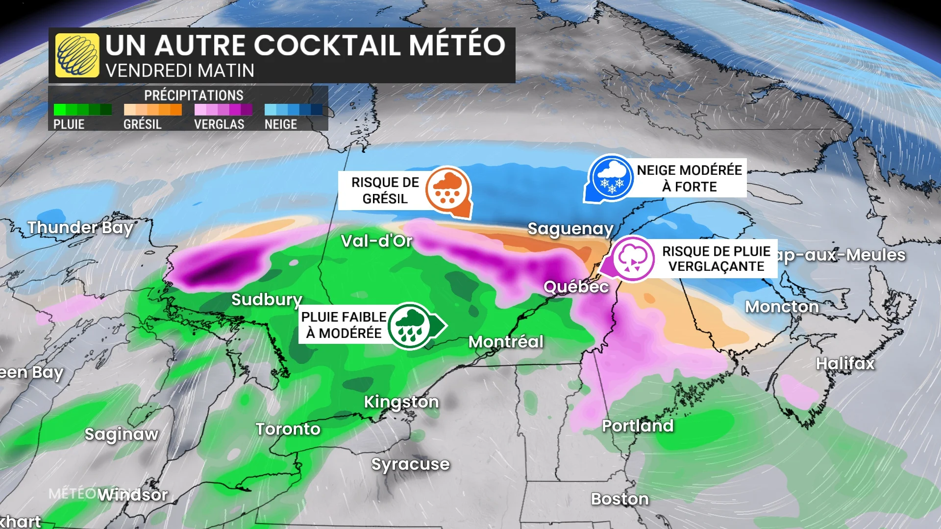Tempête et cocktail météo