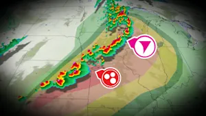 Hail as large as softballs reported amid marathon severe weather
