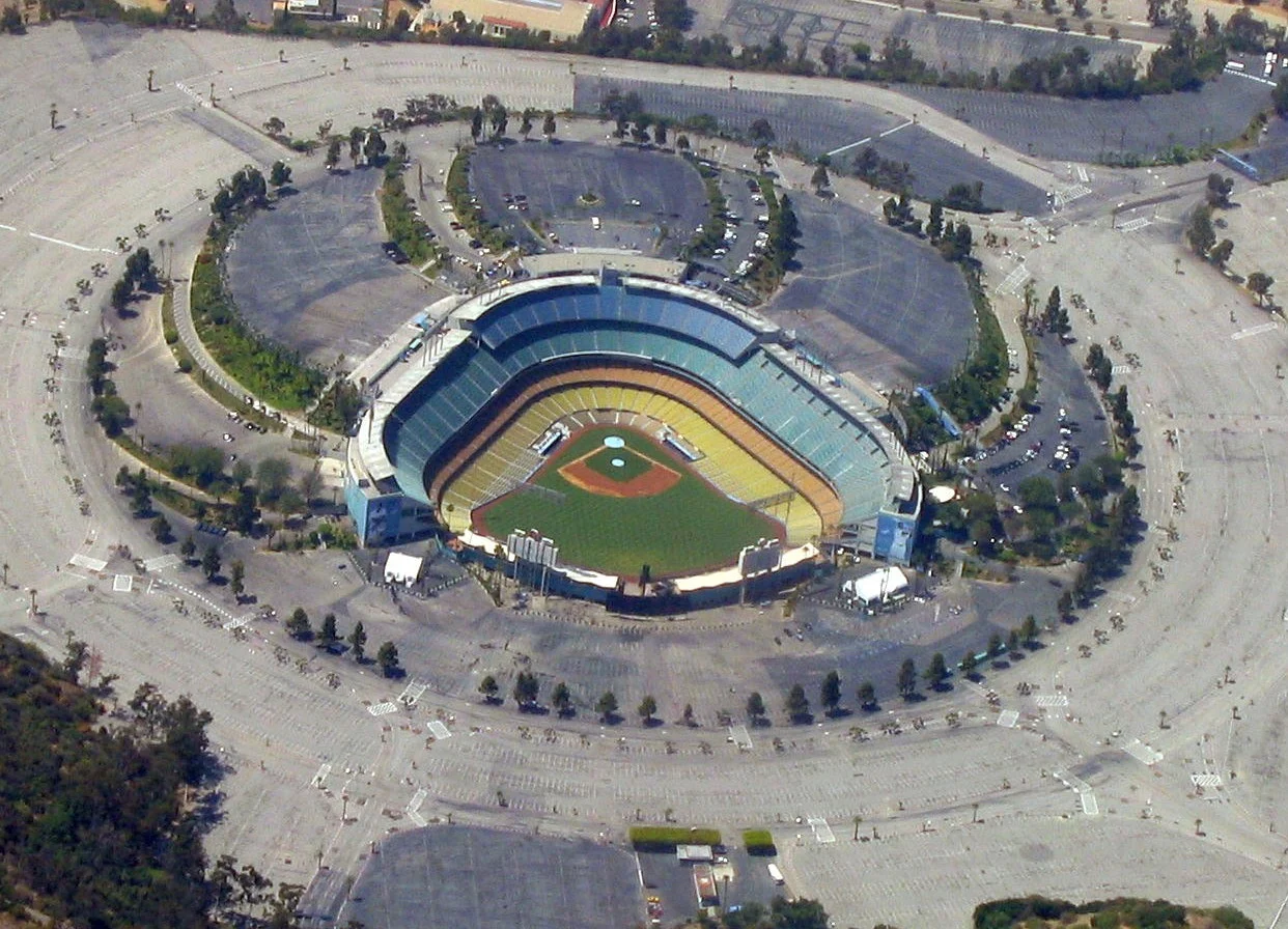 Dodger Stadium from the Air
