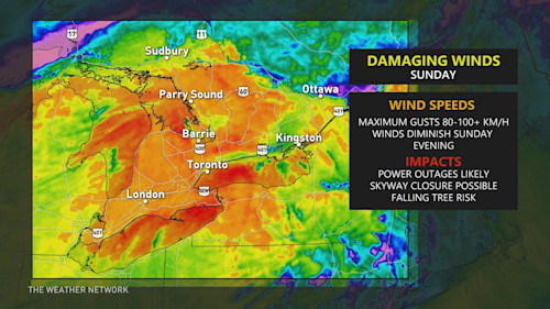 The Weather Network - Warmth, Snow, And Powerful Winds: It’ll Be A ...