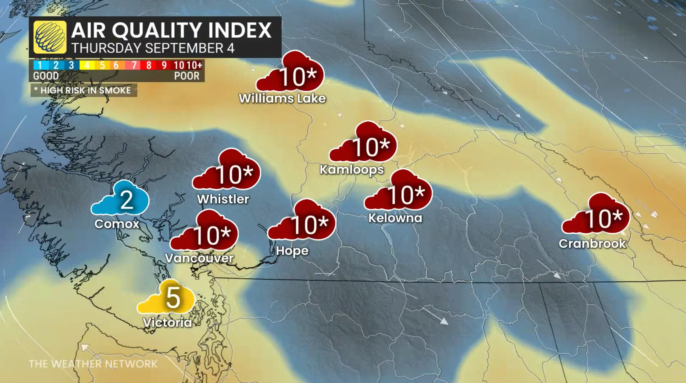 Poor Air Quality - Sept. 4, 2025