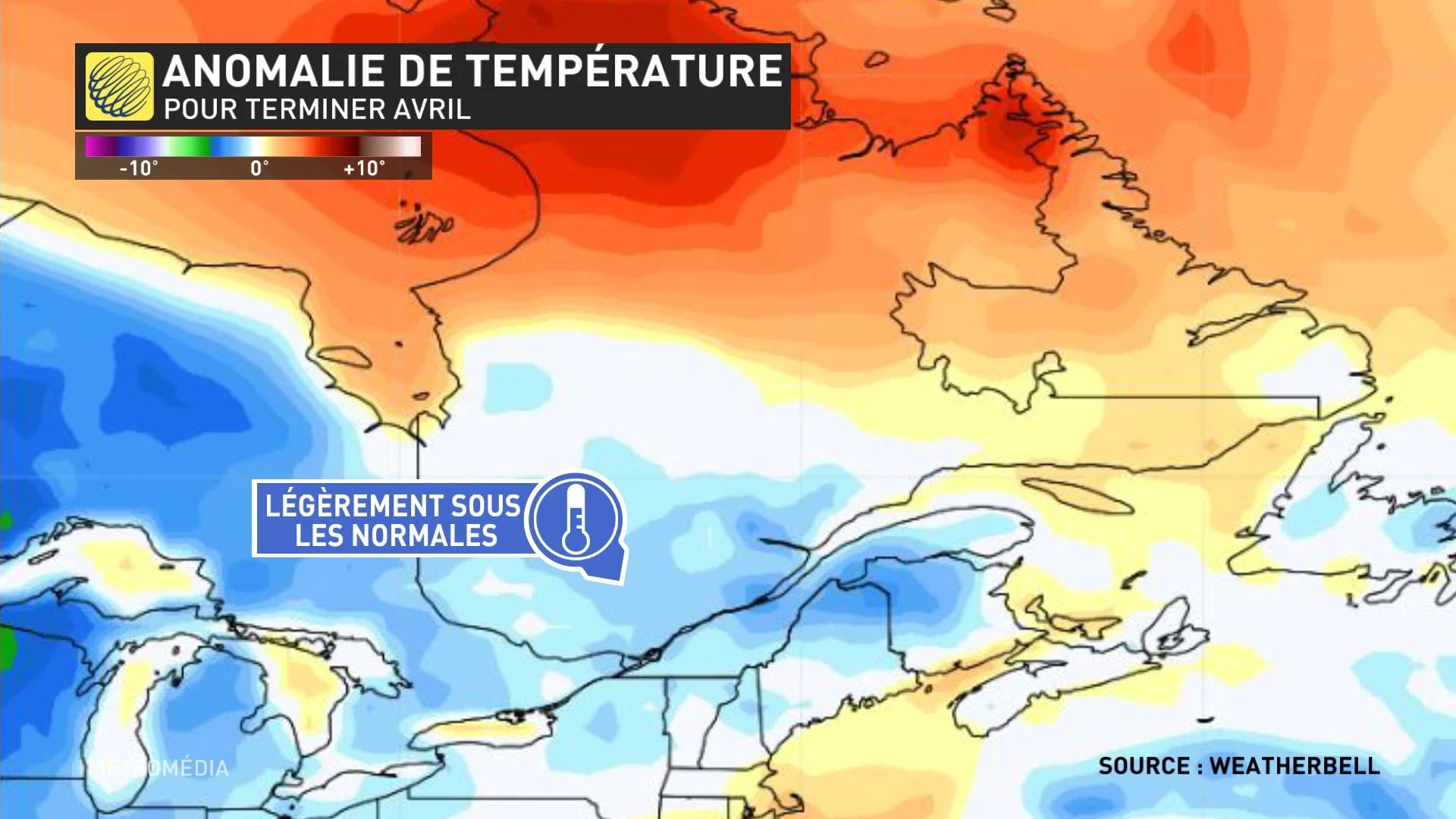 Anomalie de température