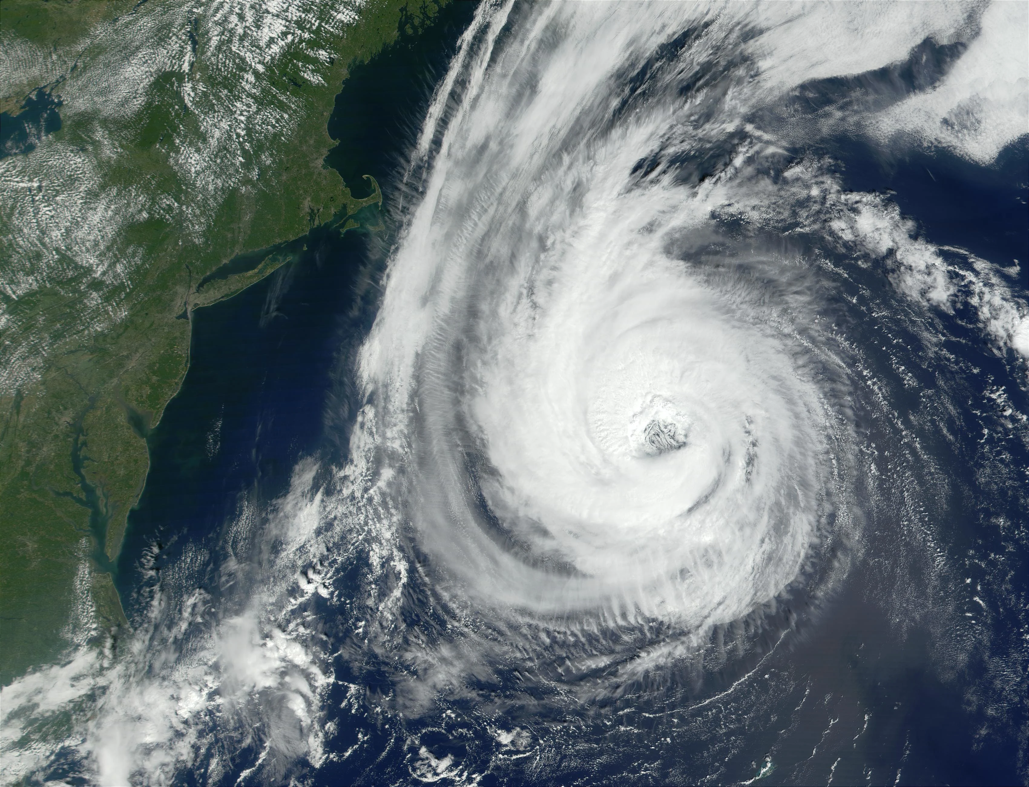 (NASA) Hurricane Erin on September 11, 2001