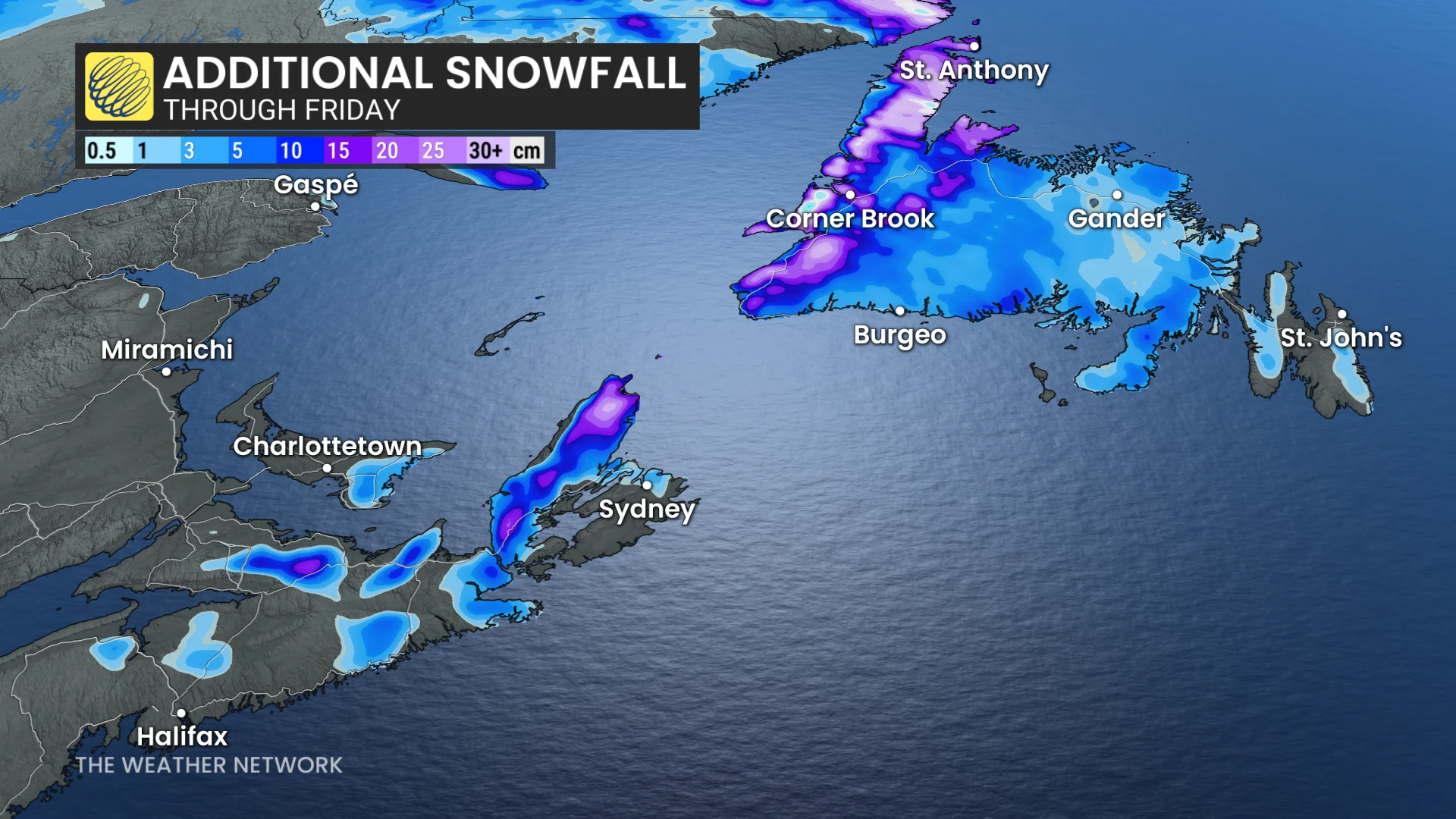 Plane slides off tarmac after landing in heavy snow at Halifax airport ...