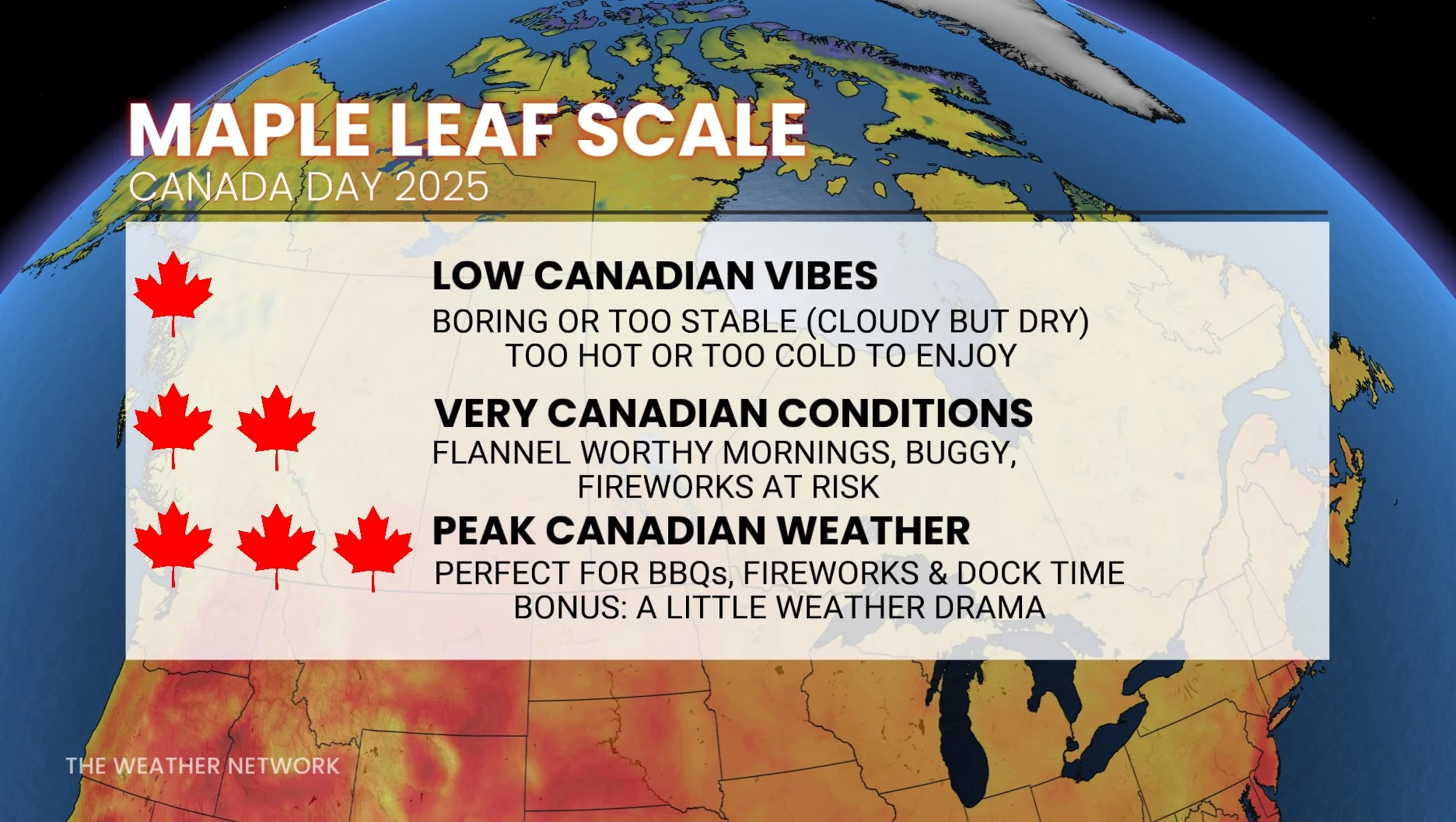 Canada Day 2025 Conditions