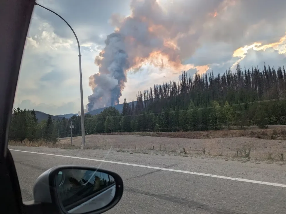 CBC - Mine Creek wildfire - Sept 1 2025 - Submitted by Doran Hoge
